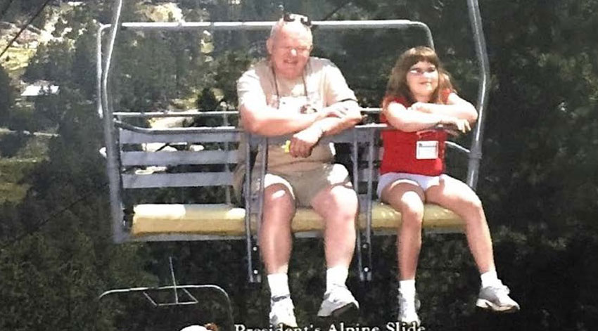 Road Scholar writer Lauren B. and her grandfather