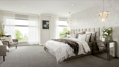 Boutique hotel interior style for a luxe home look