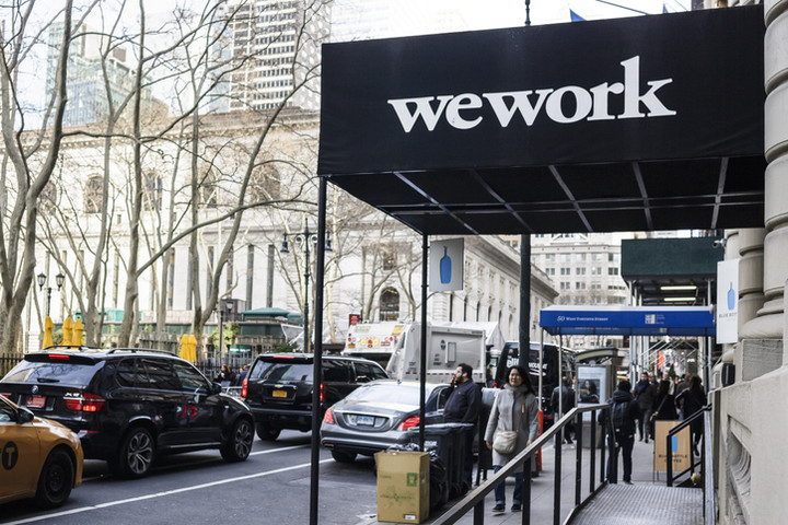 WeWork Buys Managed by Q Logistics Platform