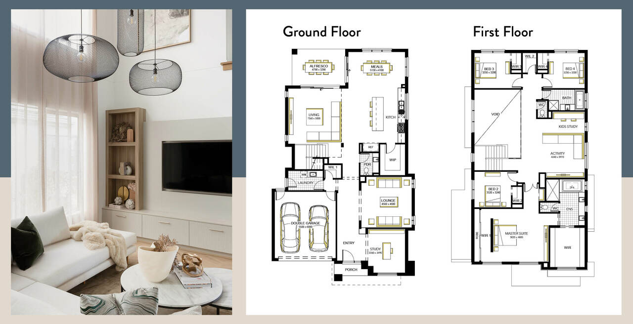 Sorrento Grand Atrium 47: Featuring a Double Height Atrium over Living Space