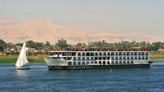 Cruising the Nile River in Egypt