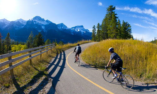 Cycling in the Great Tetons National Park