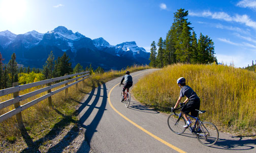 Cycling in the Great Tetons National Park