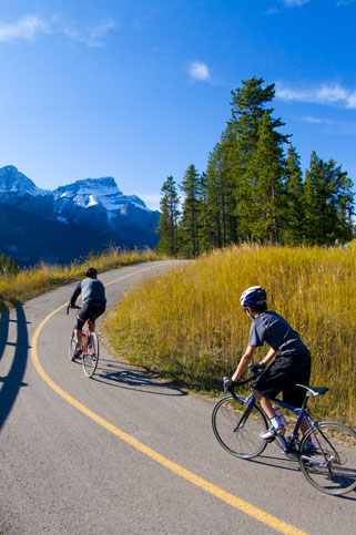 Cycling in the Great Tetons National Park