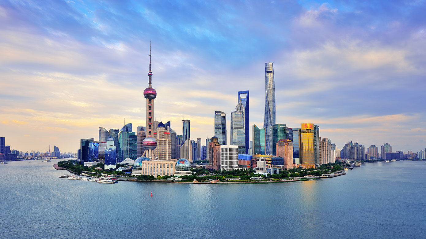 башня цзинь мао. цзинь мао китай. шанхай скайлайн.