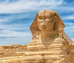 The Sphinx, Cairo, Egypt