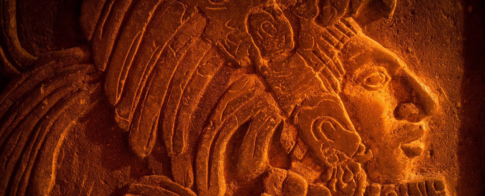 Mayan carving at Chichen Itza, Mexico