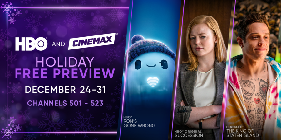 Hbo Free Weekend Christmas 2022 Hbo And Cinemax Free Preview - At&T Entertainment News