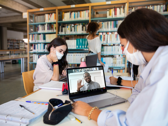 Gov Funding People in the library
